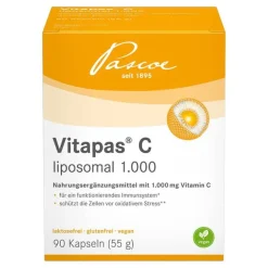 Vitapas Vitamin C (Ascorbinsäure)-C liposomal 1.000 Kapseln, 90 St