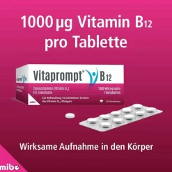® B12 1000 Mikrogramm Filmtabletten, 50 St^Vitaprompt Clearance
