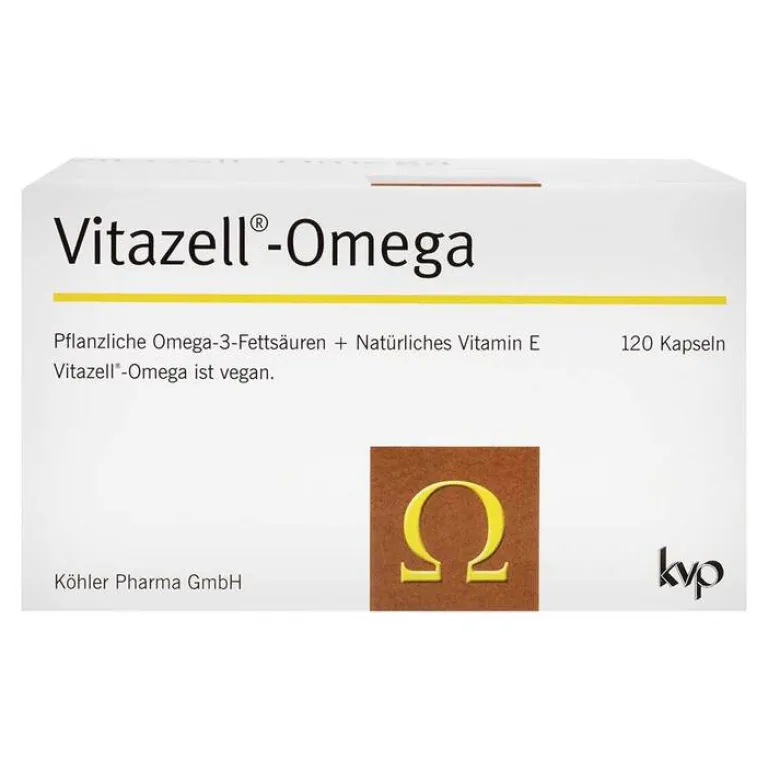 Vitazell -Omega Kapseln, 120 St- Omega 3 Kapseln