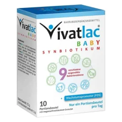 Bakterienkulturen-Vivatlac Baby Synbiotikum Beutel, 10 St