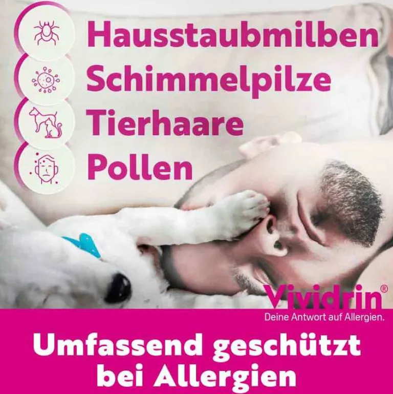 Vividrin Augentropfen Allergie|Allergie Medikamente-® Azelastin Augentropfen Akuthilfe bei Heuschnupfen und Allergien, 6 ml