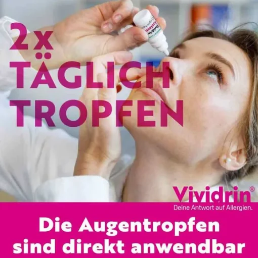 Vividrin ® Azelastin Kombipackung bei Heuschnupfen & Allergien, 1 P- Nasenspray Allergie|Kombipackungen