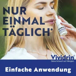 Vividrin ® Mometason Heuschnupfennasenspray bei starken allergischen Beschwerden, 18 g- Nasenspray Allergie|Mometason Nasenspray