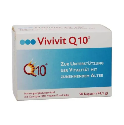 Vivivit Q10 Kapseln, 90 St- Coenzym Q10