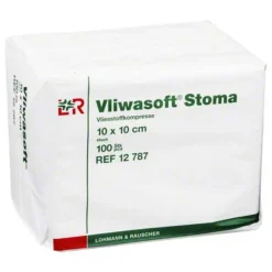 Vliwasoft Stoma Kompressen 1, 100 St- Stomaversorgung