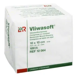Vlieskompressen 10x10cm 4-lagig unsteril, 100 St^Vliwasoft Online