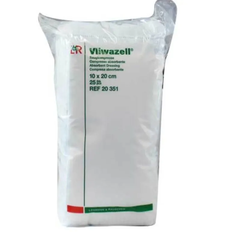 Vliwazell Sterile Kompressen-Kompressen 10x20cm, 25 St