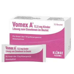 Vomex A Mittel Gegen Durchfall & Erbrechen|Für Unterwegs-® Lösung 12,5 mg Kinder, 12 St