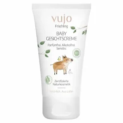 Vujo Haut- & Haarpflege|Für Kinder-Frischling Baby Gesichtscreme, 50 ml