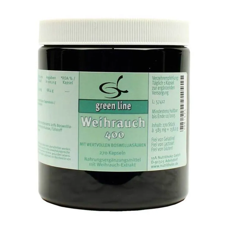 Green line Nutritheke Weihrauch-Weihrauch 400 Kapseln, 270 St