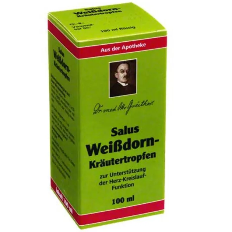 Salus Stärkungsmittel-Weissdorn Kräutertropfen , 100 ml