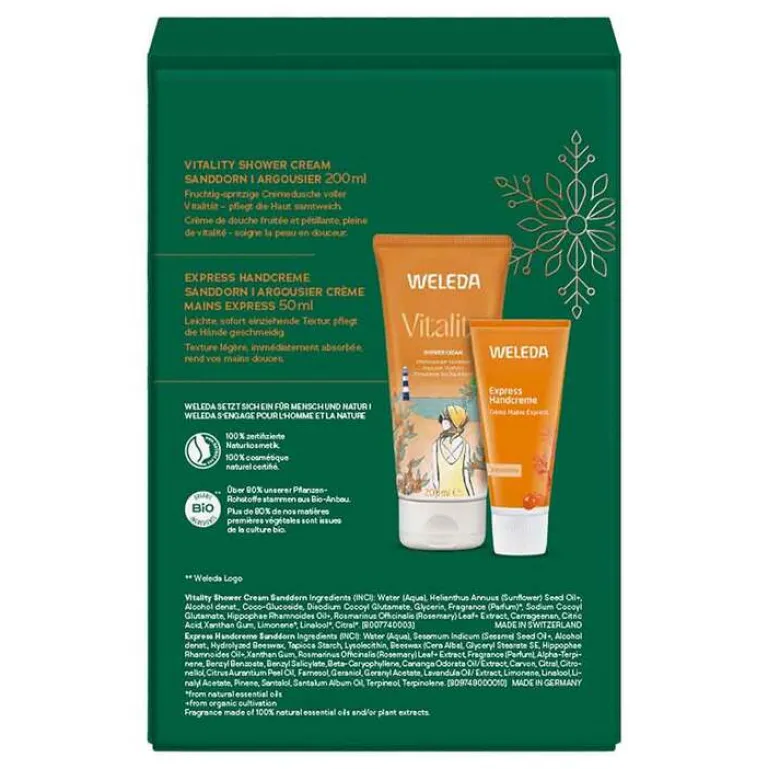 Geschenkset Sanddorn, 1 P^Weleda Hot
