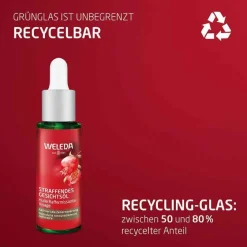Weleda Gesichtsöle|Trockene Haut-Granatapfel straffendes Gesichtsöl, 30 ml