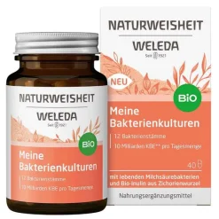 Weleda Bakterienkulturen-Naturweisheit Meine Bakterienkulturen Kapseln , 40 St
