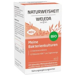Weleda Bakterienkulturen-Naturweisheit Meine Bakterienkulturen Kapseln , 40 St