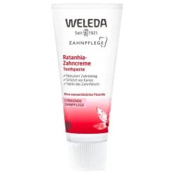 Weleda Ratanhia-Zahncreme, 75 ml- Zahnpasta & Zahncreme|Mund- Und Zahnpflege