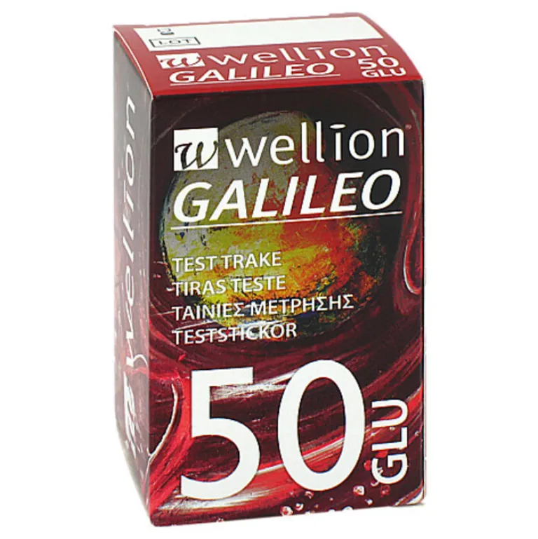 Wellion Teststreifen-Galileo Blutzuckerteststreifen, 50 St
