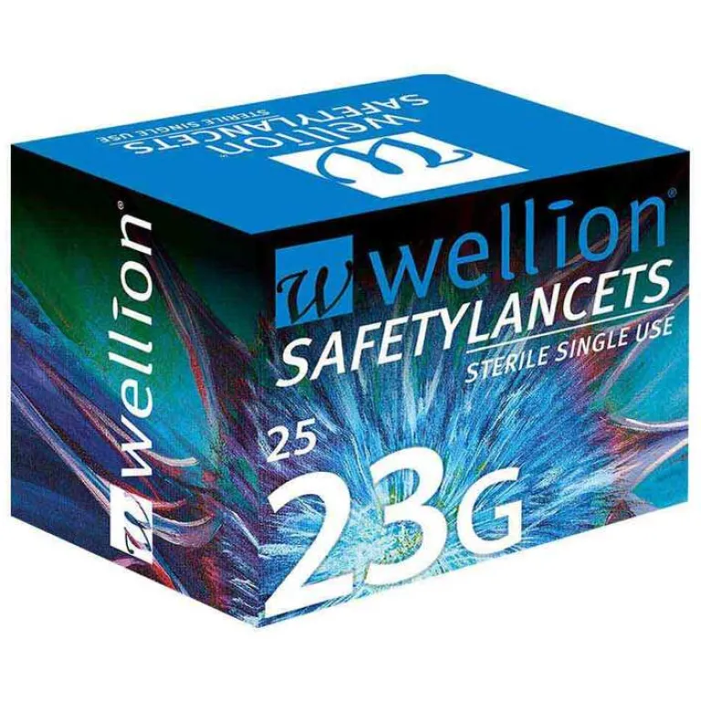 ® Safetylancets 23G , 25 St^Wellion Clearance