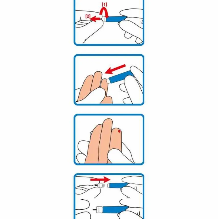® Safetylancets 23G , 25 St^Wellion Clearance