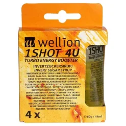 Wellion 1Shot Turbo Energy Booster Tube, 4 St- Drinks