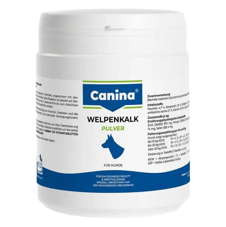 Canina Welpenkalk Pulver, 900 g- Vitamine-Mineralstoffe