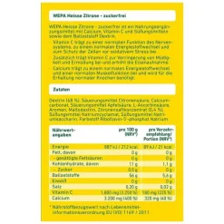 heiße Zitrone + Vitamin C + Calcium zuckerfrei Pulver, 10X10 g^Wepa Best