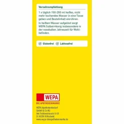Wepa Salbei + Honig + Vitamin C + Zink Pulver, 10X10 g- Vitamin C (Ascorbinsäure)