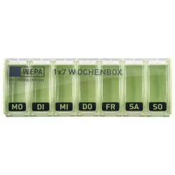 1x7 Wochenbox farbig sortiert / pastell, 1 St^Wepa Discount