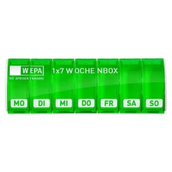 1x7 Wochenbox UV-Schutz + grün, 1 St^Wepa New