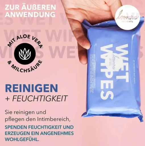 Loovara Vibratoren Und Toys-Wet Wipes Intimpflege-Tücher, 40 St