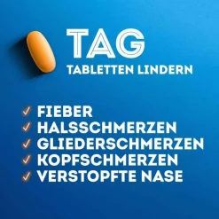Wick DayNait Erkältungstabletten, 16 St- Grippetabletten