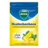 Wick Bonbons-Zitrone & nat.Menthol Bonbons ohne Zucker Beutel, 72 g