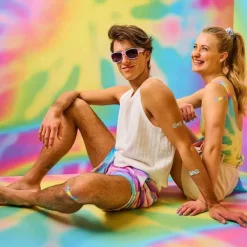 Wild Stripes Pflastersortimente-waterproof secure Rainbow Int Pflaster , 20 St