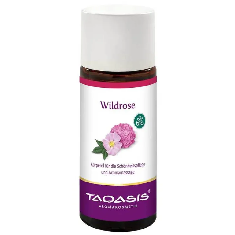 Taoasis Massageöle|Körperöle-Wildrosenöl Bio, 50 ml