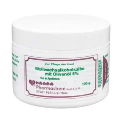 Pharmachem Wollwachsalkoholsalbe mit Olivenöl 5%, 100 g- Sonstige Körperpflegeprodukte