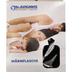 Wärmflasche mit Bezug blau, 2 l^ Best