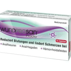 Wundprosan ® Procto Zäpfchen, 10 St- Hämorrhoiden Salbe