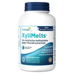 XyliMelts Mundpflege-Hafttabletten ohne Minze Oracoat, 110 St
