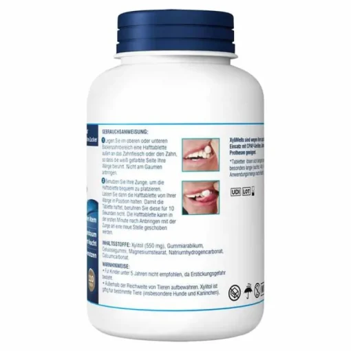 XyliMelts Mundpflege-Hafttabletten ohne Minze Oracoat, 110 St