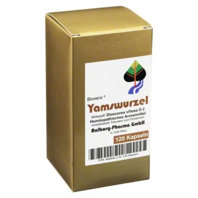 Bioxera Yamswurzel-Yamswurzel Kapseln, 120 St
