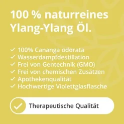 Casida Ylang Ylang Öl naturrein ätherisch, 10 ml- Aromatische Düfte