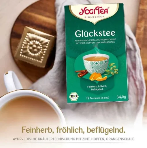Glückstee Bio, 17X1.8 g^Yogi Tea