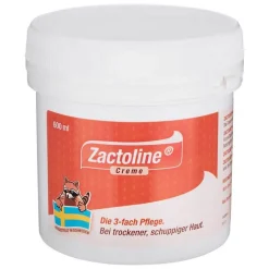 Zactoline Trockene & Sensible Haut-Creme, 600 ml