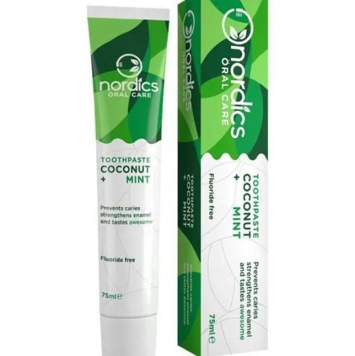 Don Dandrea Deuschland AG Zahnpasta & Zahncreme-Zahnpasta Anti-Karies Kokos-Minze ohne Fluor Nord., 75 ml