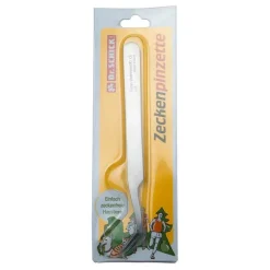 Zeckenpinzette Edelstahl 12 cm gebogene Spitze, 1 St^ Outlet