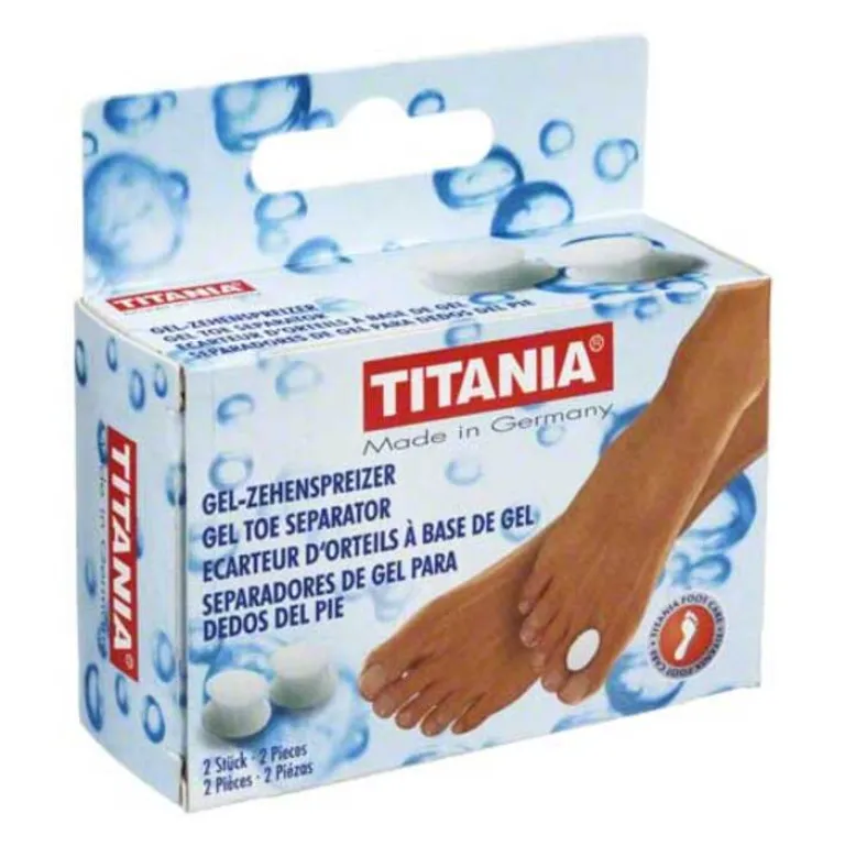 Titania Fußpflegeprodukte-Zehenspreizer aus Gel , 2 St