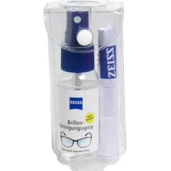 Zeiss Brillen-Reinigungsset 30ml Spray + Mikrofaser Tuch, 1 St- Alltagshilfen