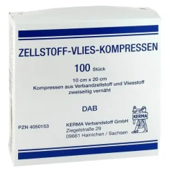 Kerma Sterile Kompressen-Zellstoff Vlies Kompressen 1, 100 St