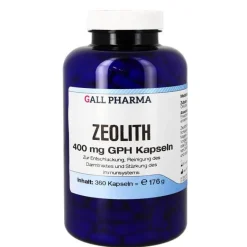 Hecht Pharma Zeolith 400 mg GPH Kapseln, 360 St- Verdauung