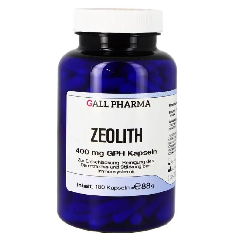 Hecht Pharma Verdauung-Zeolith 400 mg GPH Kapseln, 180 St